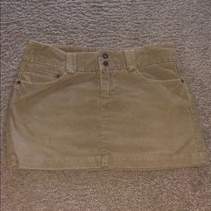 American Eagle corduroy mini skirt